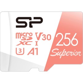 256GB Silicon Power Superior microSDXC UHS-I 4K Ultra HD Memory Card
