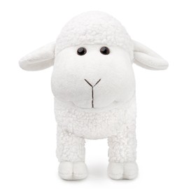 Tiny Heart Sheep Stuffed Animal, Sheep Plush Toy, Lamb Stuffed Animal 9.05 in Cute Soft Stuffed Lamb Kids Boys and Girls Birthday Baby Home Decor Cuddly White Lamb Toys (Standing)