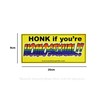 Gay Pride Novelty Bumper Stickers Honk if Your Homosexual