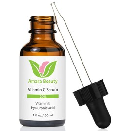 Vitamin C Serum for Face 20% with Hyaluronic Acid & Vitamin E, 1 fl. oz.