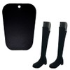 2 Pairs 10 inch Tall Boot Shapers Plastic Elastic Boot