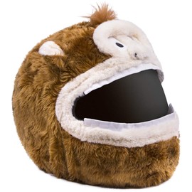 Moto Loot Helmet Cover for Motorcycle Helmet, Fun Rides and Gifts (Cover Only. Helmet Not Included) - Monkey