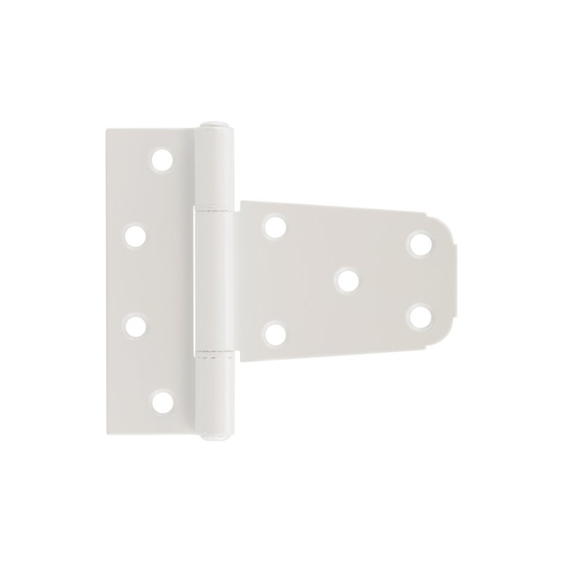 The Hillman Group 853353 Vinyl Fence Gate Hinge - Aluminum