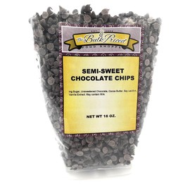 Mini Semi-Sweet Chocolate Chips (1lb. Resealable Zip Lock Stand Up Bag)