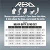 REKD Heavy Duty Triple Pad Set, Complete Protection Pack, Fully