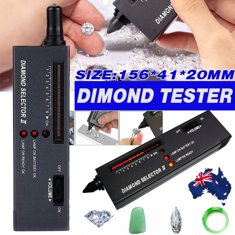 AIMALL High Accuracy Diamond Gemstone Detector, Portable Diamond Tester Pen
