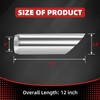 LCGP 3" Inlet Exhaust Tips, 3" Inlet x 3.5" Outlet