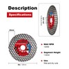 Casaverde 125mm Diamond Blade Diamond Cutting Disc Cutting and Grinding