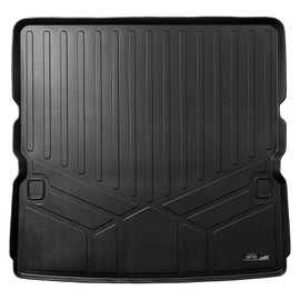 MAXLINER All Weather Cargo Liner Floor Mat Behind 2nd Row Black for 2017-2018 Nissan Armada / 2011-2013 Infiniti QX56 / 2014-2018 QX80