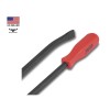 Tool Shop 12" Pry Bar Angled Sharpened Chisel Tip Drop-Forged