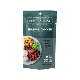 Savory Spice Huli Huli Chicken Spice & Easy Meal Starter Spice Mix | Huli Huli Chicken Rub & Seasoning Mix for Marinade & Glaze (Net: 3.55 oz)