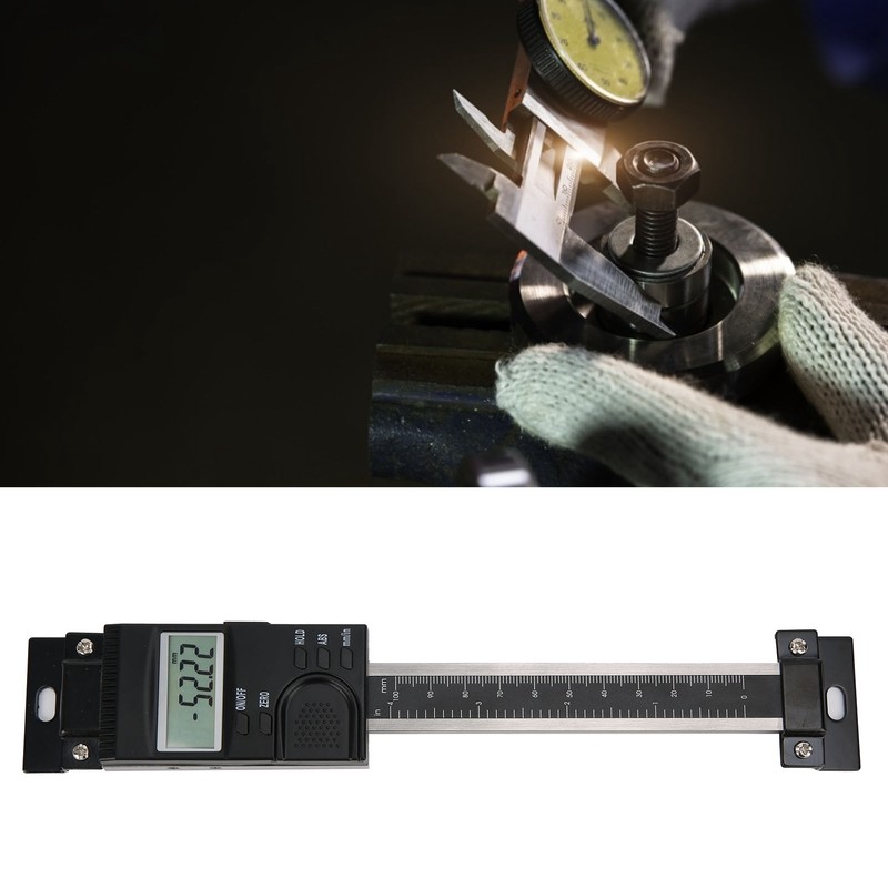 Vernier Caliper Digital Vertical Measurement Gauge Ruler Industrial Measuring Tool