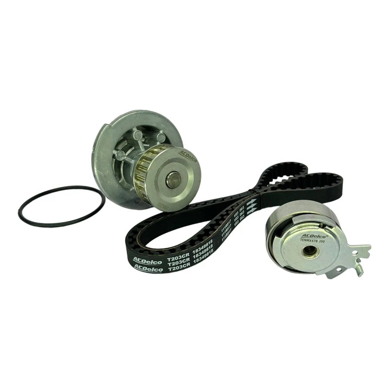 Kit Banda Tiempo, Bomba Agua, Polea Tensora Chevy 1.4 1.6