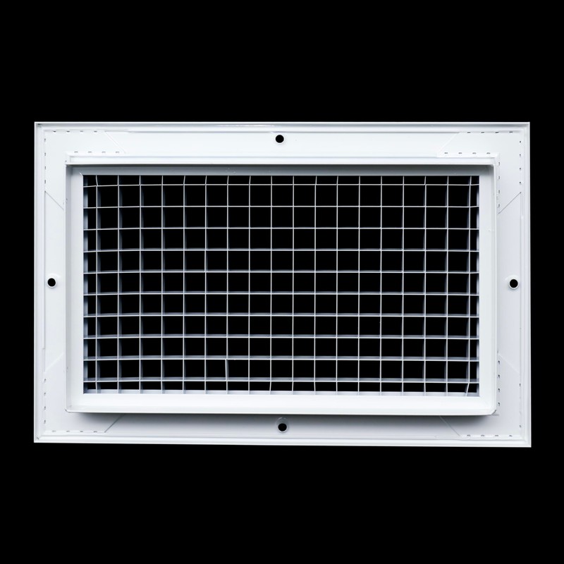 Fits 6x10 and 10x6 Duct Opening | Aluminum Eggcrate Return