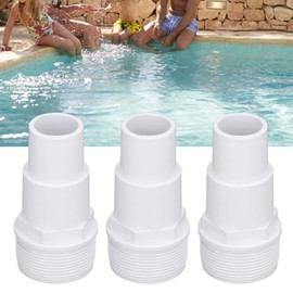 Nimomo Combo Hose Adapter 3Pcs G1‑1/2 External Thread Hose Adapter Swimming Pool Supplies for Replacement of Above Ground Pool Pumps Filters Skimmers