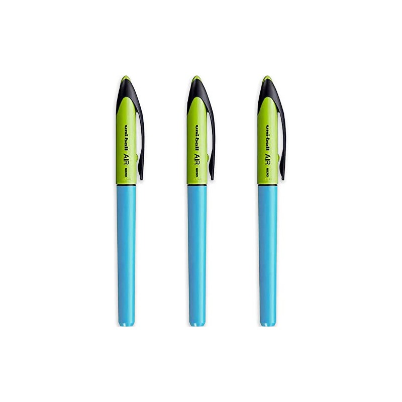 uni-ball Air – 0.5mm Rollerball - Sky Blue Barrel -