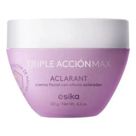 Crema Facial Aclarant Triple Acción Max Ésika 120g Todo Tipo De Piel Día/noche