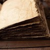 Embossed Leather Journal with Antique Key Vintage Pages Handmade Journal