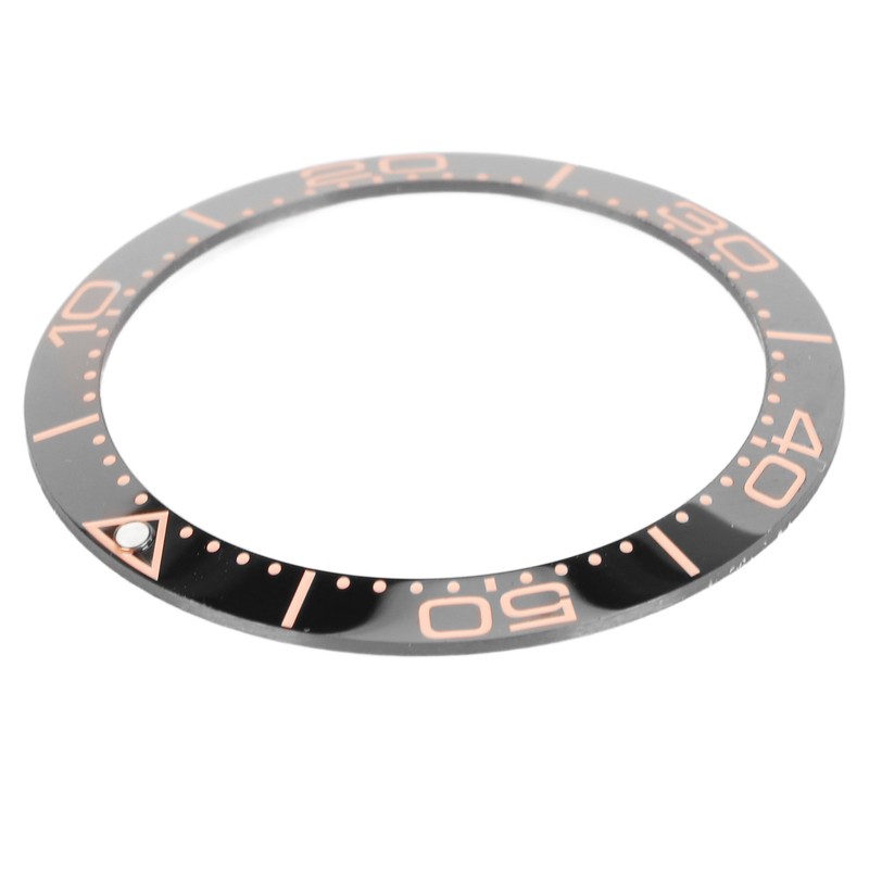 Ceramic Watch Bezel Ring Professional 38mm Watch Bezel Insert Replacement