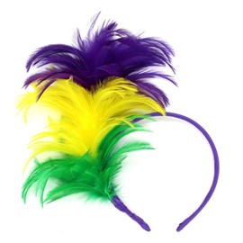 Colourful Feather Hair Bands, Feather Headband Wedding Headwear, Headband Fancy Dress Women, Parrot Costume Women, Headpiece Carnival, Colourful Feathers Fascinator Women