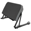 HECASA Universal ATV Backrest Adjustable Foldable Seat Back Cushion Bench
