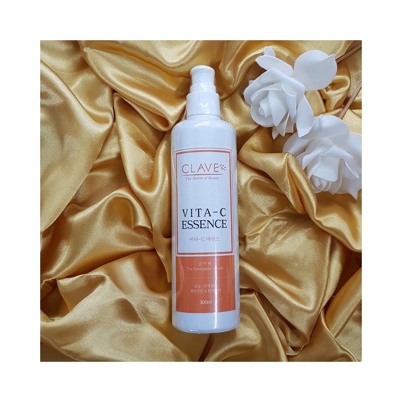 Clave Vita C Essence 300ml Whitening Transparent Skin Sheet Pack