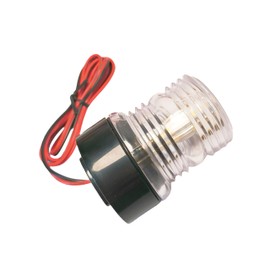 Generic Marine 360 Degree LED Anchor Light Nautical Light Ring Light, 12V Waterproof Navigation Light, suitable for boats and yachts (Light Color:White), YLlight3color