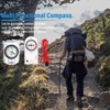 QIBZI Compasses, 2 Pieces Scale Compass, Outdoor Compass, Kids Compass,