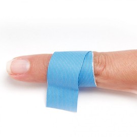 HYGIENICAL by Sevim Detectable Finger Dressings Waterproof Blue 2 x 100 12cm x 2cm