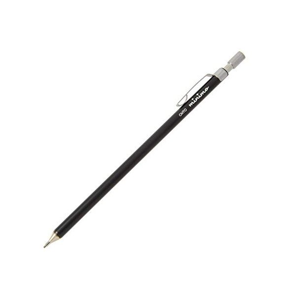 OHTO Extremely Thin Mechanical Pencil Minimo Sharp 0.5mm Black Body (SP-505MN-Black) 2 Set