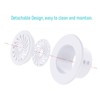 FOCMKEAS 2Pcs Round Air Vent, Adjustable PP Vent Cover, Opening