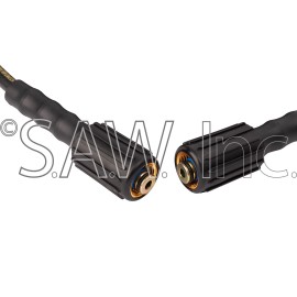 For DeVilbiss, For DeWalt, For Excell, For AAA, For Delco, For OEM Solutions, For Simpson, For Coleman, For Troy-Bilt 012-0174 Coleman 25ft 3200 PSI High Pressure Hose with 22mm Twist Connections