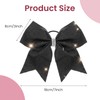 7 Inch Large Glitter Cheer Bows for Girls Women with