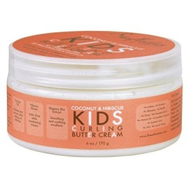 Shea Moisture Kids Curling Cream Coconut/Hibiscus 6 Ounce Jar (177ml) (6 Pack)