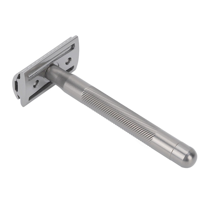 Double Edge Safety Razor Men Home Salon Portable Zinc Alloy