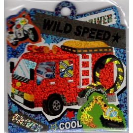 Q-Lia Vintage Wild Speed Rare Sticker Sack