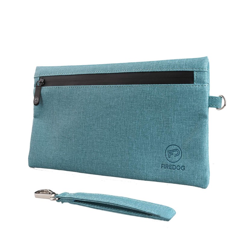 FIREDOG Smell Proof Pouch, Odor Proof Bag PU Leather Odorless