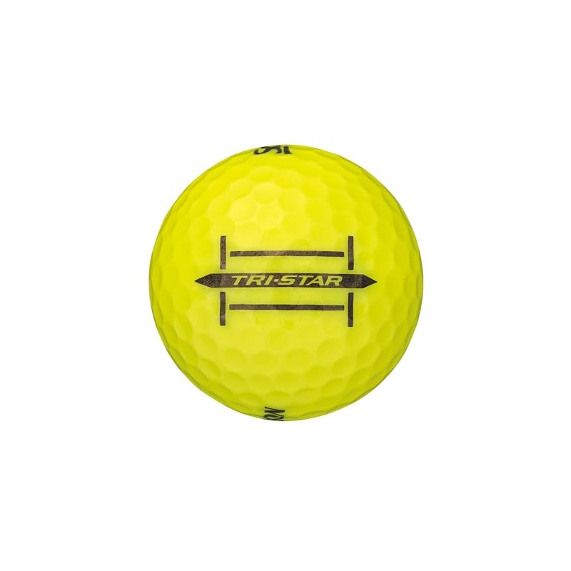 SRIXON TRI-STAR5 Golf Ball YEL Sleeves (Pack of 3) (Yellow/FF/Men's)