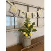 Handmade Lemon Canvas Bunting Banner-4 ft. Farmer’s Market or Lemonade