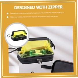 Healvian Double Travel Toiletry Bag for Women Cosmetic Makeup Organizer Pouch Gym Shower Bag for Travel and Daily Use