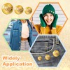 Gold Buttons, Mabor 18Pcs Gold Buttons for Blazer Button Set