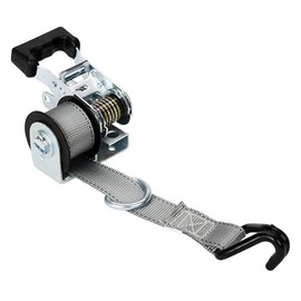 Keeper 1.5" x 8’ Mountable Rack Ratchet Tie Down with 500 lbs. Working Load Limit, Ladder and Pipe Rack Straps