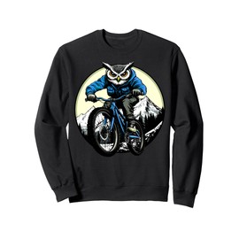 Owl Mountain Biker Sweatshirt