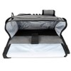 LUXJA Car Front Seat Organizer with Cover and Laptop Sleeve,