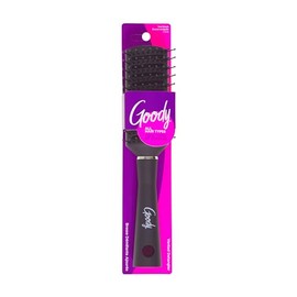 Goody Detangle It Vented Hair Brush, Black, Quick Drying Detangler with Flexible Bristles, Use as Detangling or Styling Brush, Tackles Tangles & Knots, All Hair Types