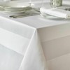 Lyra Linens Satin Band Damask Table Napkins – 100% Cotton