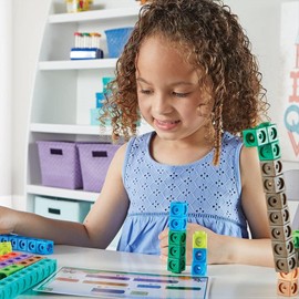 Learning Resources MathLink Preschool Maths Activity Set: The Dinos Are Going Above 5+