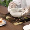 Red Wine Placemats Set of 6,Grape Wood Placemats Washable Kitchen