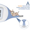 Pet Thermometer, Friendly Short Probe,Comfort Flexible,10-Sec Reading, Rectal Thermometer for