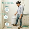 Diaper Dekor Classic Hands-Free Diaper Pail | EKO Gray |